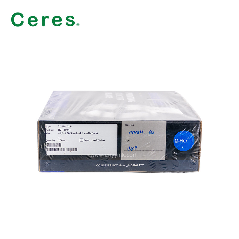 SWEDCUT MicroNox II آلة الطباعة الفولاذ المقاوم للصدأ قطع الغيار 40 * 0.2mm شفرات الطبيب