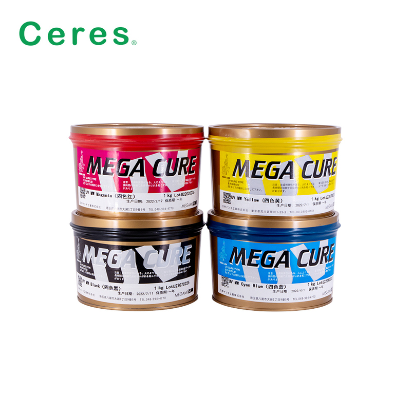 حبر طباعة أوفست فوق البنفسجية NW 43 بنفسجي مع شهادة 14001 ومدة صلاحية 12 شهرًا لطباعة عالية الجودة