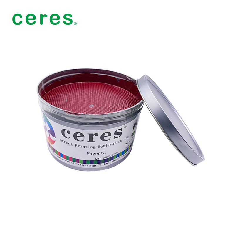 حبر الترقية الماجينتا للطباعة الأوفست مع اختلاف ألوان صغير إعادة إنتاج جيدة وملاءمة آلة 4 ألوان