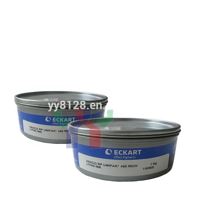 حبر Eckart الذهبي والفضي للطباعة 9222 الأزرق الذهبي 9224 الأحمر الذهبي 9310 الفضة للتغليف الزخرفي