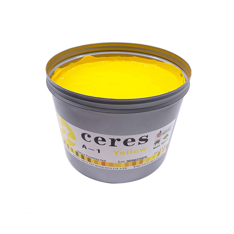 حبر طباعة أوفست الصويا عالي اللمعان وكثافة الألوان مع ضمان لمدة 24 شهرًا لأي ورق