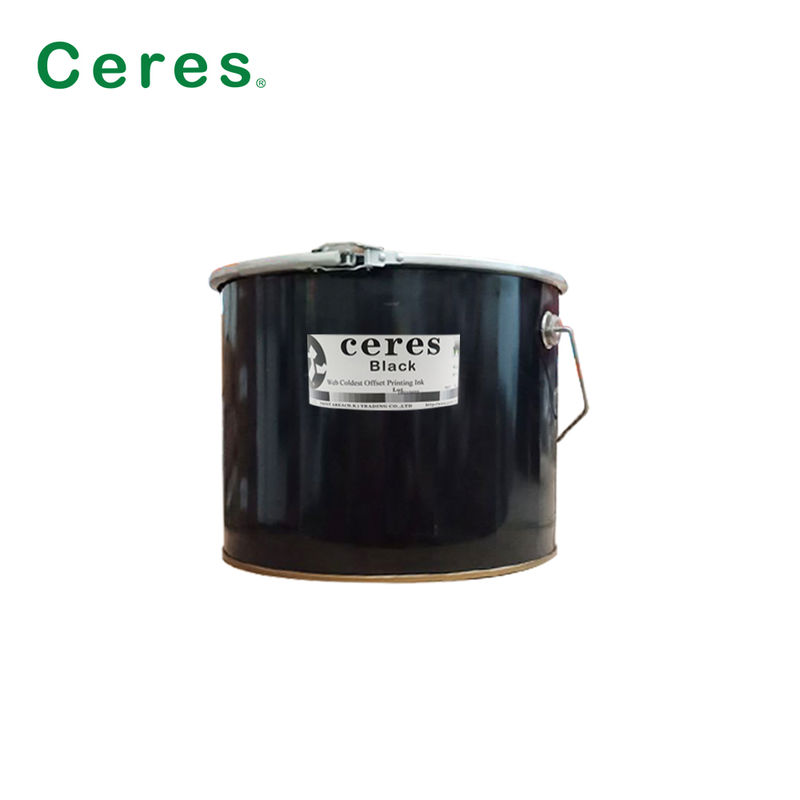 الطباعة الصحفية الباردة المطبوعة على أساس الحبر المنسحب المنسحب للطباعة الصحفية في برميل حديدي يبلغ وزنه 20 كجم