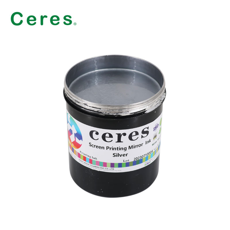 حبر مرآة فضي عالي اللمعان للطباعة الأوفست مع صلاحية عامين وجودة A +