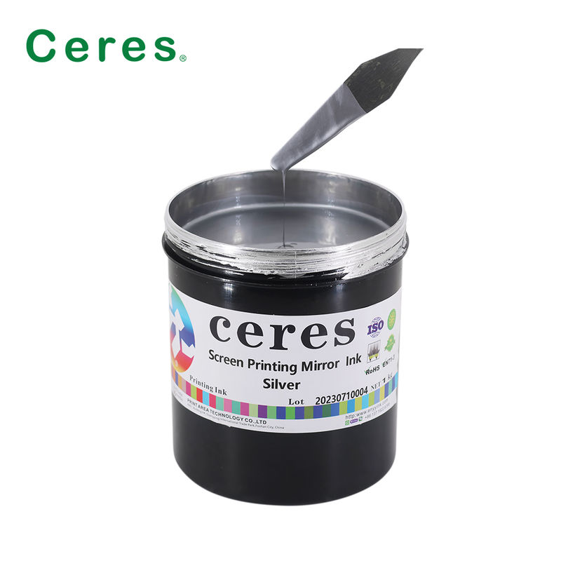 حبر مرآة فضي عالي اللمعان للطباعة الأوفست مع صلاحية عامين وجودة A +