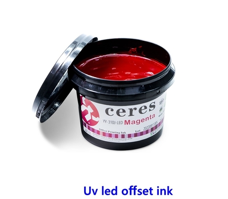 MSDS UV Offset Ink Ceres 1 Kg Can Solvent Based Ink YY-213 جفاف سريع