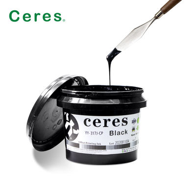 حبر طباعة UV Pantone التركيز العالي الفلوريسنت 1 كجم علبة المحلول البيئي